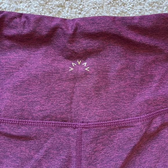 Varley Women’s Heather Purple Leggings Size Small 26” Inseam Workout Athleisure - Picture 9 of 9